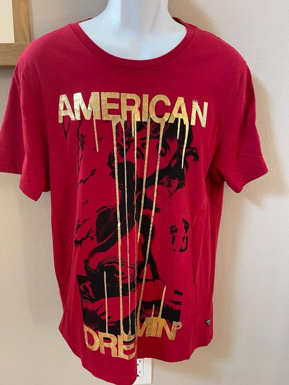 Guess Los Angeles American Dreamin Graphic T-Shirt Size Large